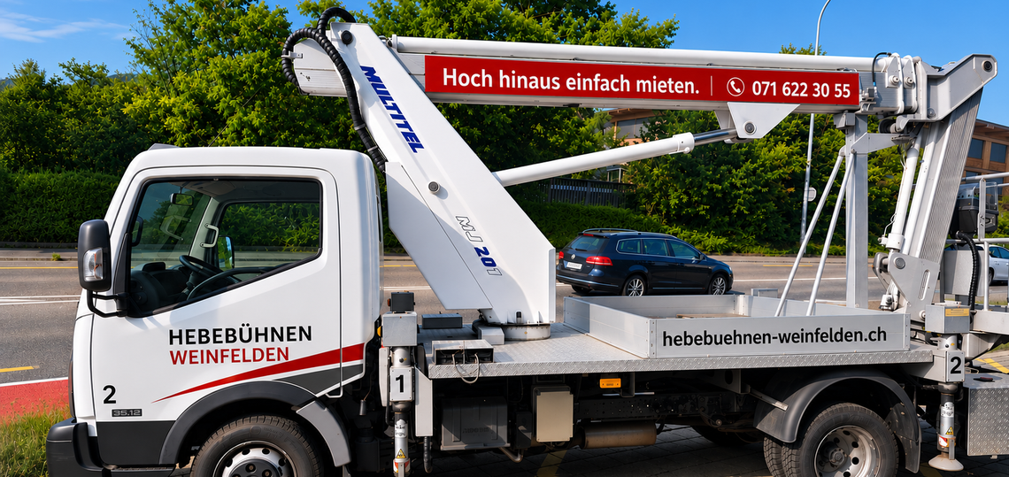 Hebebühnen Weinfelden mieten