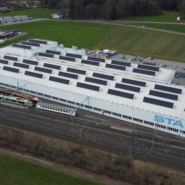 Stadler Rail AG Erlen Stadler Rail AG Erlen 416.400 kWp