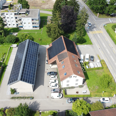 Gipsergeschäft Kradolfer GmbH Weinfelden Gipsergeschäft Kradolfer GmbH Weinfelden 43.000 kWp
