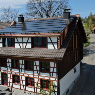 Sanierung Einfamilienhaus Weinfelden 10.622kWp